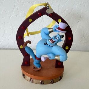 Disney Disneyland Aladdin Genie Dancing Holiday Christmas Tree Ornament